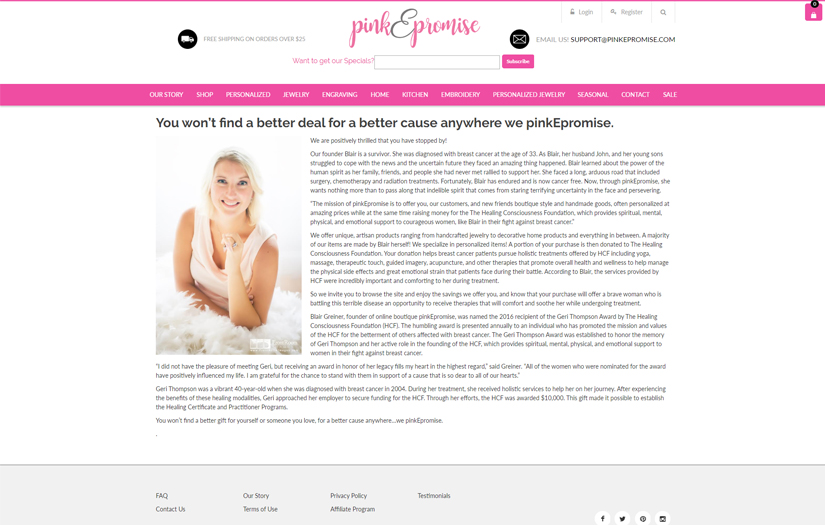 Pinkepromise screenshot 3
